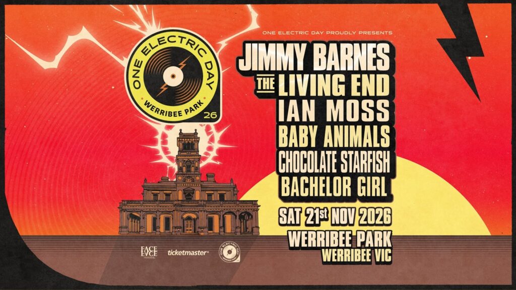 One Electric Day – Werribee Park – Saturday 21st November 2026